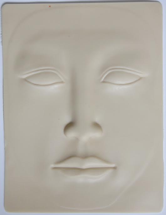 Silikónová koža tvár 3D